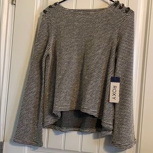 Roxy Sweater with bell sleeves